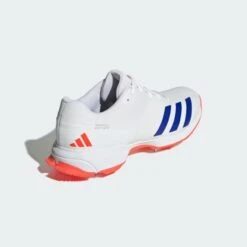 2024 Adidas 22YDS Full Spike Cricket Shoes - White/Blue/Red -Konii Store 22yds shoes white ig6752 05 standard