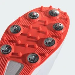2024 Adidas 22YDS Full Spike Cricket Shoes - White/Blue/Red -Konii Store 22yds shoes white ig6752 42 detail