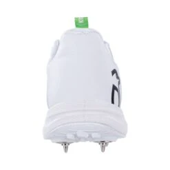 2023 Kookaburra KC 3.0 Spike Cricket Shoes - White/Lime -Konii Store 3r2316 kc3.0 green spike heel