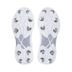 2023 Kookaburra KC 3.0 Spike Cricket Shoes - White/Lime -Konii Store 3r2316 kc3.0 green spike sole