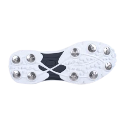 2024 Kookaburra KC 2.0 Spike Cricket Shoes - White/Black 6 2024 Kookaburra KC 2.0 Spike Cricket Shoes - White/Black -Konii Store 3r2414 kc 2.0 spike black sole left