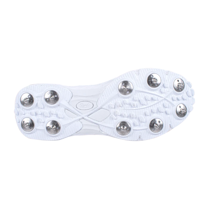 2024 Kookaburra KC 3.0 Spike Cricket Shoes - White/Aqua 5 2024 Kookaburra KC 3.0 Spike Cricket Shoes - White/Aqua - Image 5