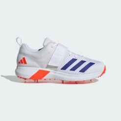 2024 Adidas Adipower Vector 20 Cricket Shoes - White/Blue/Red -Konii Store adipower vector 20 shoes white ig6750 01 standard