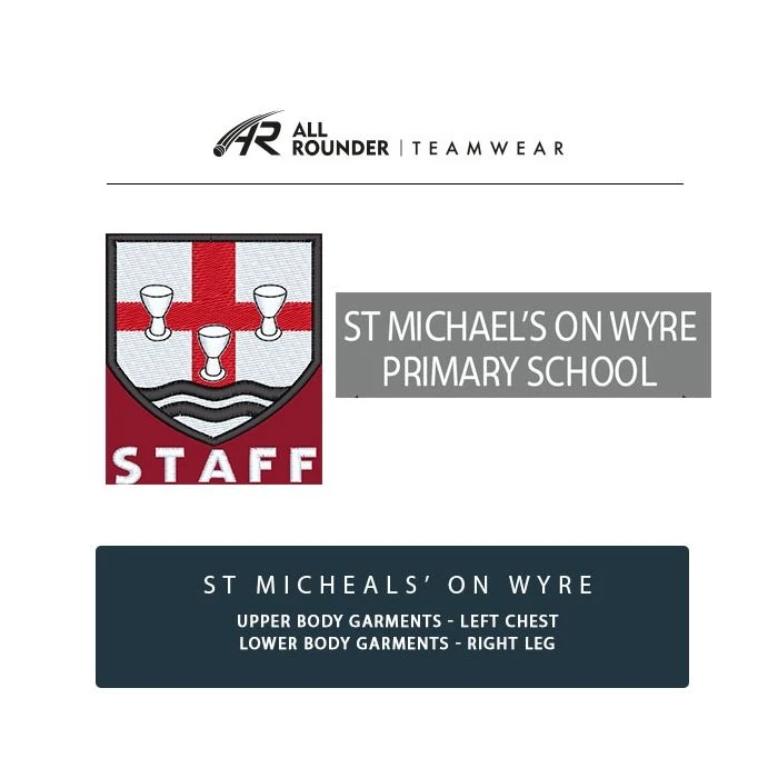 St Michael's On Wyre Primary School Adidas Red Rain Jacket 2 St Michael's On Wyre Primary School Adidas Red Rain Jacket - Image 2