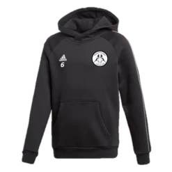 Hoyland Town Magpies Adidas Black Junior Fleece Hoody