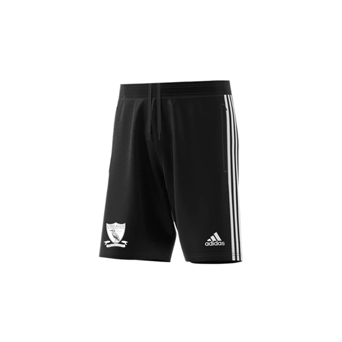 Chilham FC Adidas Black Junior Training Shorts 1 Chilham FC Adidas Black Junior Training Shorts