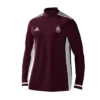 Thornton Bantam Roosters Adidas Maroon Training Top