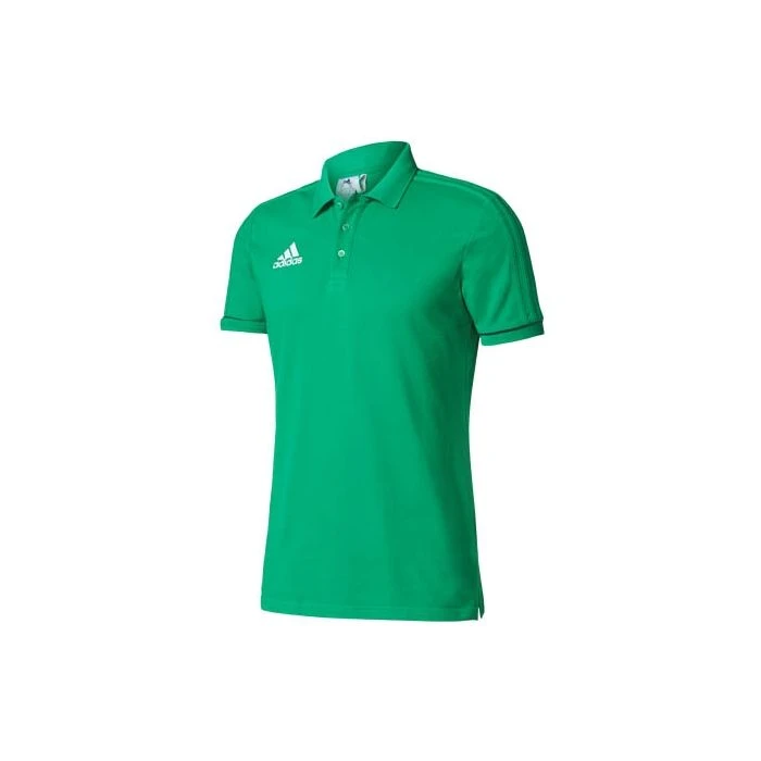 Adidas Tiro 17 Core Polo Shirt - Green 1 Adidas Tiro 17 Core Polo Shirt - Green
