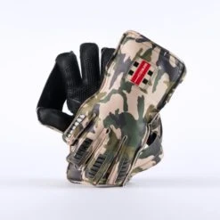 2024 Gray Nicolls Camo Pro Wicket Keeping Gloves -Konii Store camo wk glove pair