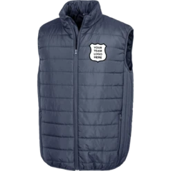 Navy Padded Gilet