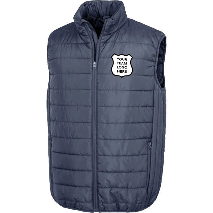 Navy Padded Gilet 1 Navy Padded Gilet
