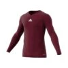 Adidas Long Sleeve Maroon Base Layer