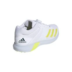 2023 Adidas AdiPower Vector Mid Bowling Cricket Shoes - Acid Yellow -Konii Store h67479 ftw photo back lateral top white min 1