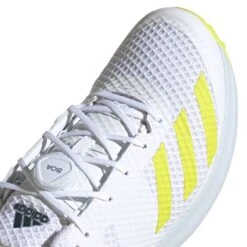 2023 Adidas AdiPower Vector Mid Bowling Cricket Shoes - Acid Yellow -Konii Store h67479 ftw photo detail 1 white min 1