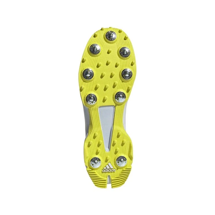 2023 Adidas 22YDS Full Spike II Cricket Shoes - Acid Yellow 3 2023 Adidas 22YDS Full Spike II Cricket Shoes - Acid Yellow - Image 3