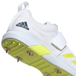 2023 Adidas Adipower Vector Cricket Shoes - Acid Yellow -Konii Store h67585 ftw photo detail 1 white min 1