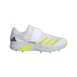 2023 Adidas Adipower Vector Cricket Shoes - Acid Yellow -Konii Store h67585 ftw photo side lateral center white min 1