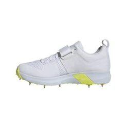 2023 Adidas Adipower Vector Cricket Shoes - Acid Yellow -Konii Store h67585 ftw photo side medial center white min 1